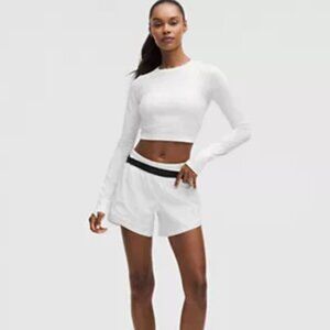 Lululemon Track That Mid-Rise Lined Short 5"